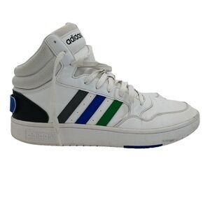 Adidas Hoops 3.0 Mid Classic Men Shoes Athletic Sneaker White Basketball Sz 13